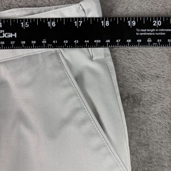 adidas Men Golf Pants Chino Active Casual Preppy Gray 34x30 B137 - Picture 5 of 10